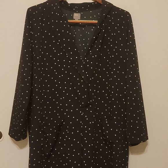 ASOS blue and white star jumpsuit US 12 - Picture 1 of 11